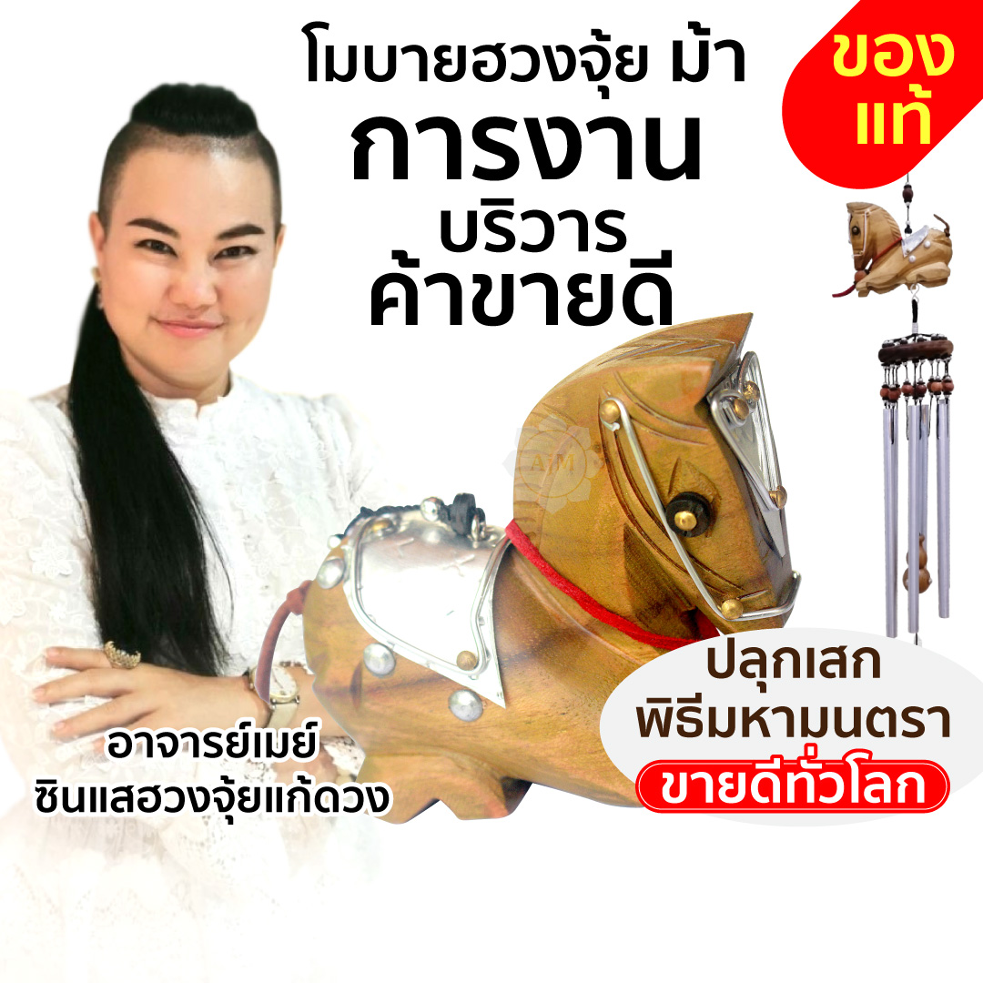 Cover_โมบายฮวงจุ้ย_ม้า.jpg - 9 จุดในบ้านผิดหลักฮวงจุ้ย แก้ง่ายนิดเดียว รีวิวเพียบ | https://ajanmay.com